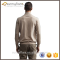 Custom knit pure cashmere mens jumper